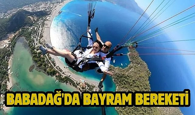 Babadağ'da Bayram Bereketi