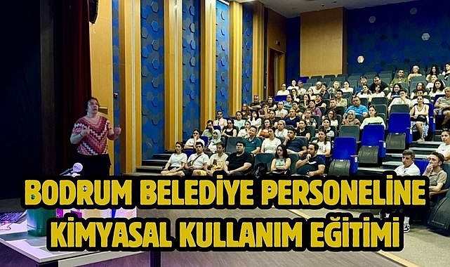 Bodrum Belediye Personeline Kimyasal Kullanım Eğitimi