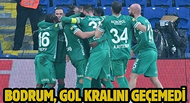 Bodrum, Gol Kralını Geçemedi