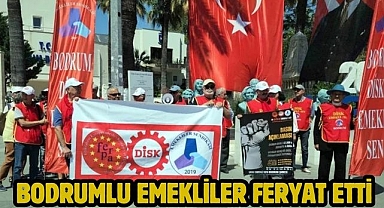 Bodrumlu emekliler feryat etti