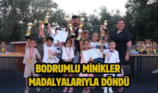 Bodrumlu minikler mandalyalarıyla döndü