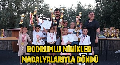 Bodrumlu minikler mandalyalarıyla döndü