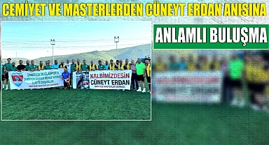 Cemiyet ve Masterlerden Cüneyt Erdan Anısına Anlamlı Buluşma