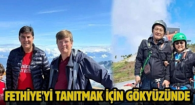 Fethiye'yi Tanıtmak İçin Gökyüzünde