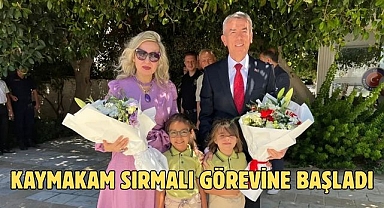 Kaymakam Sırmalı Görevine Başladı