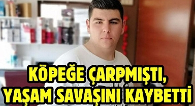 Köpeğe Çarpmıştı, Yaşam Savaşını Kaybetti