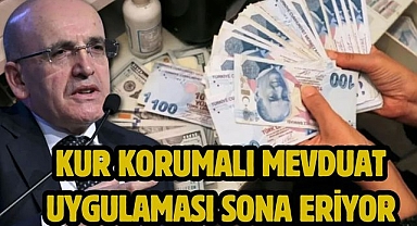 Kur Korumalı Mevduat Uygulaması Sona Eriyor