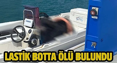 Lastik botta ölü bulundu