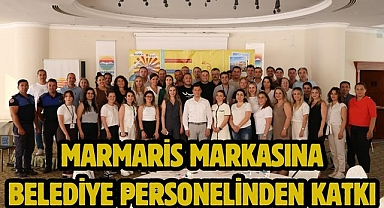 Marmaris Markasına Belediye Personelinden Katkı
