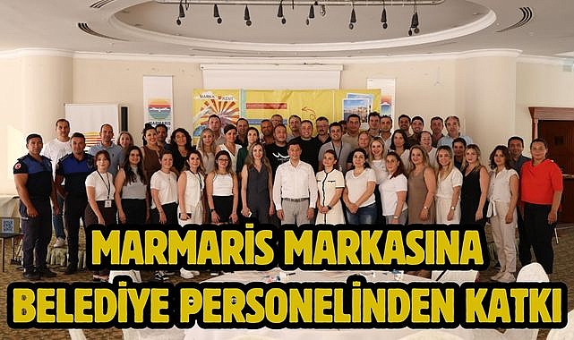 Marmaris Markasına Belediye Personelinden Katkı
