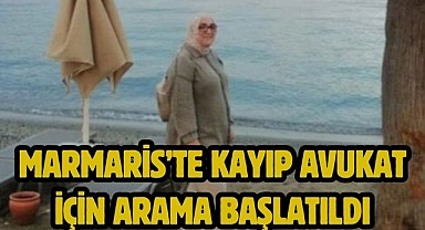 Marmaris’te Kayıp Avukat İçin Arama Başlatıldı