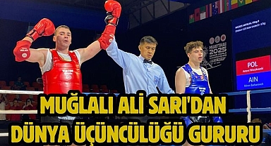 Muğlalı Ali Sarı'dan Dünya Üçüncülüğü Gururu
