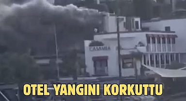 Otel Yangını Korkuttu