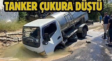 Tanker Çukura Düştü 