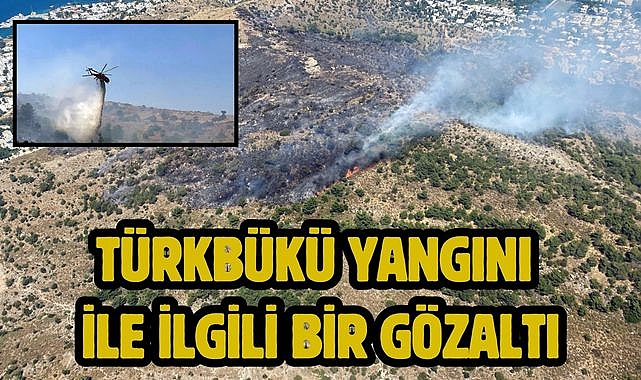 Türkbükü Yangını İle İlgili Bir Gözaltı