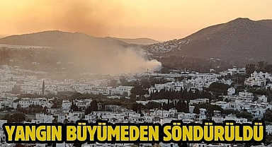 Yangın Büyümeden Söndürüldü 