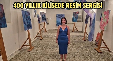 400 Yıllık Kilisede Resim Sergisi
