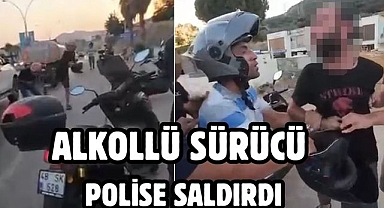 Alkollü Sürücü Polise Saldırdı