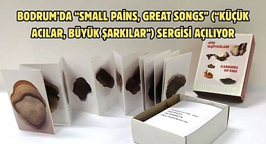 BODRUM’DA “SMALL PAİNS, GREAT SONGS” (“KÜÇÜK ACILAR, BÜYÜK ŞARKILAR”) SERGİSİ AÇILIYOR