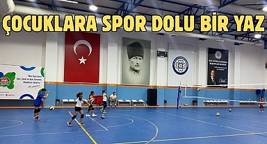 Çocuklara Spor Dolu Bir Yaz