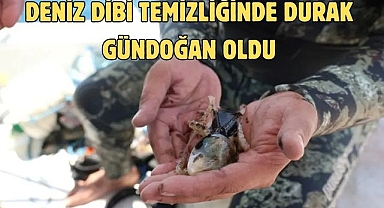 Deniz Dibi Temizliğinde Durak Gündoğan Oldu