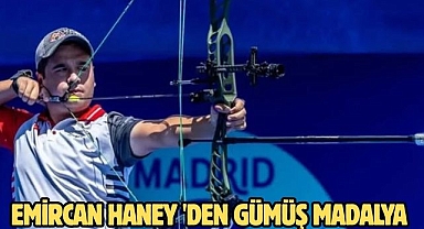 EMİRCAN HANEY 'DEN GÜMÜŞ MADALYA 