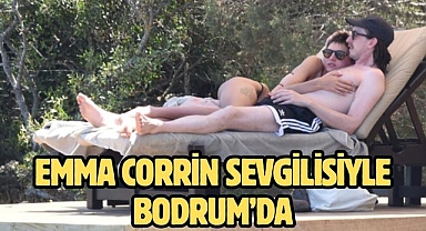 Emma Corrin sevgilisiyle Bodrum’da