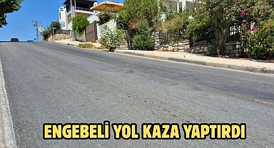Engebeli Yol Kaza Yaptırdı