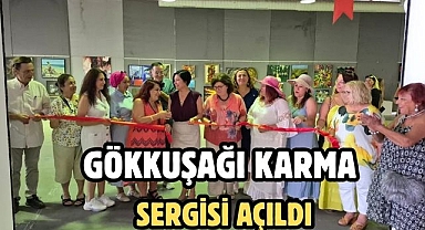 Gökkuşağı Karma Sergisi Açıldı