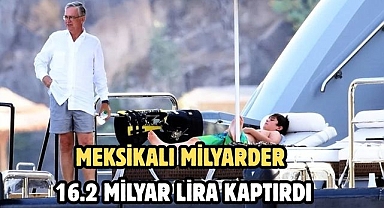 Meksikalı milyarder 16.2 milyar lira kaptırdı