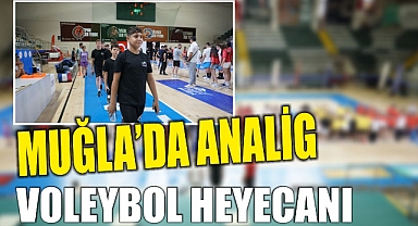 Muğla’da ANALİG Voleybol Heyecanı