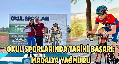 Okul Sporlarında Tarihi Başarı: Madalya Yağmuru