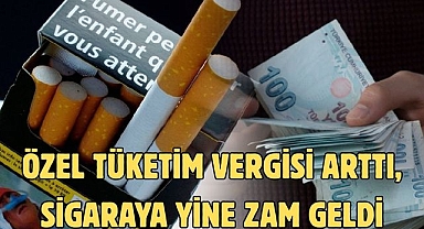Özel Tüketim Vergisi Arttı, Sigaraya Yine Zam Geldi
