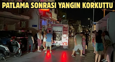Patlama Sonrası Yangın Korkuttu