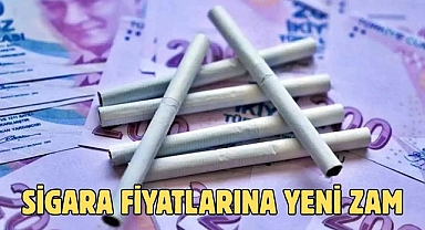 Sigara fiyatlarına yeni zam