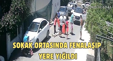 Sokak Ortasında Fenalaşıp Yere Yığıldı