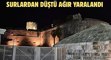Surlardan Düştü Ağır Yaralandı