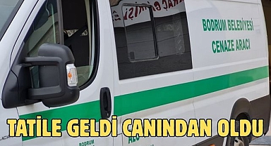 Tatile geldi canından oldu