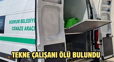 Tekne Çalışanı Ölü Bulundu