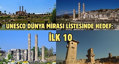 UNESCO Dünya Mirası Listesinde Hedef: ilk 10