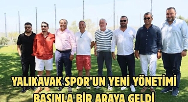 Yalıkavak Spor’un Yeni Yönetimi Basınla Bir Araya Geldi
