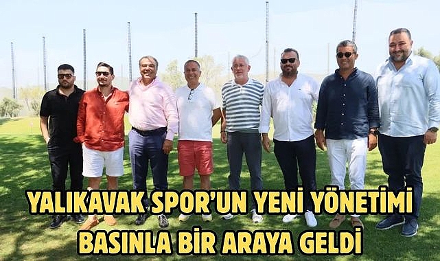 Yalıkavak Spor'un Yeni Yönetimi Basınla Bir Araya Geldi