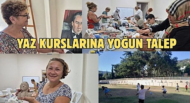 Yaz Kurslarına Yoğun Talep