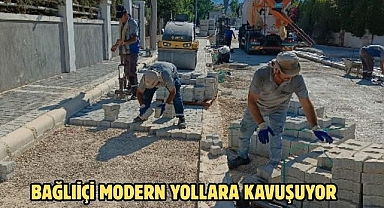 BAĞLIİÇİ MODERN YOLLARA KAVUŞUYOR