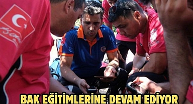 BAK EĞİTİMLERİNE DEVAM EDİYOR