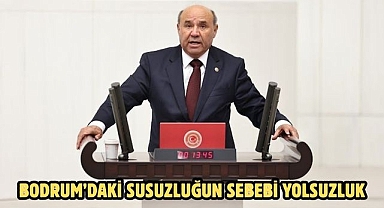 BODRUM’DAKİ SUSUZLUĞUN SEBEBİ YOLSUZLUK