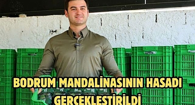 Bodrum mandalininin hasadı gerçekleştirildi