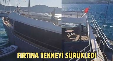 Fırtına Tekneyi Sürükledi 