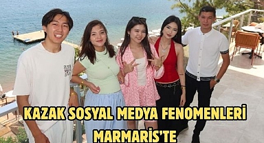 KAZAK SOSYAL MEDYA FENOMENLERİ MARMARİS’TE