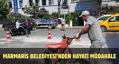 MARMARİS BELEDİYESİ’NDEN HAYATİ MÜDAHALE